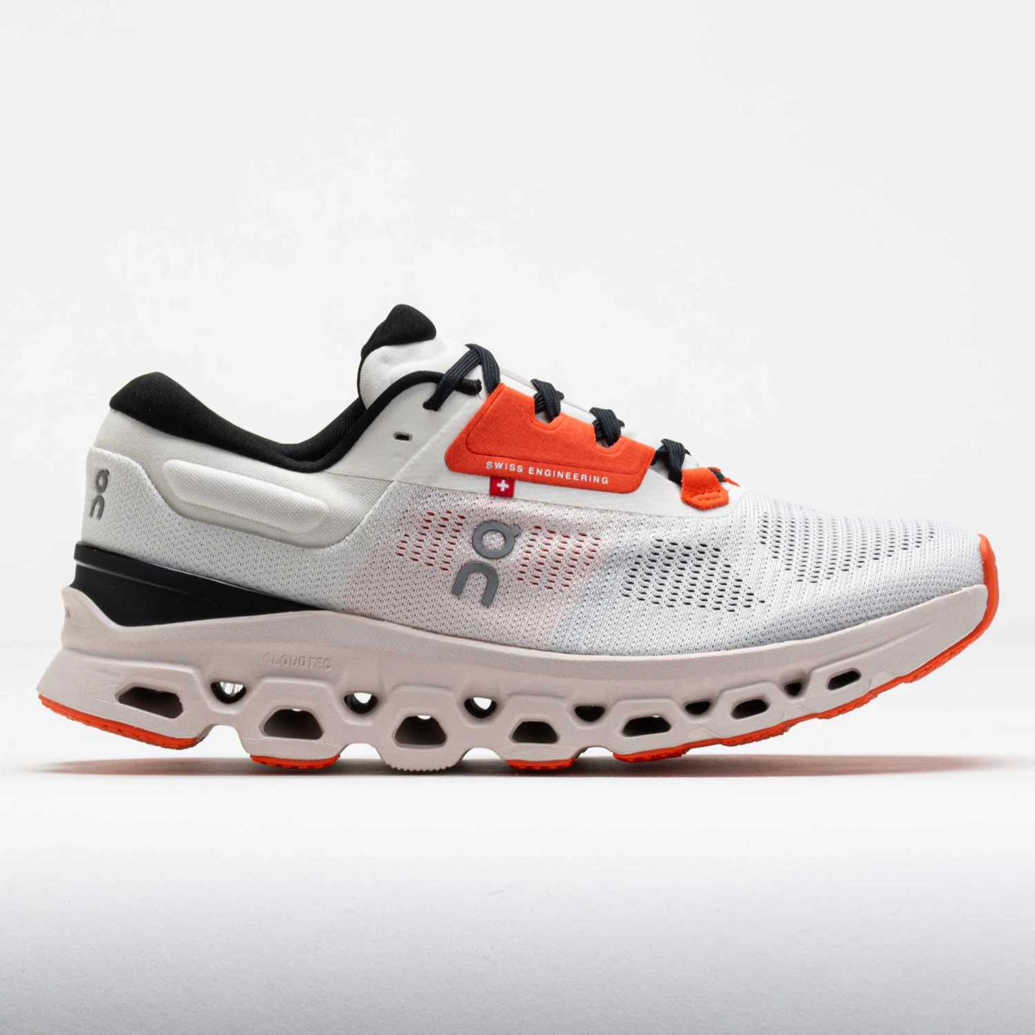 On Running On Cloudstratus 3 Men's White/Sand 1 On Running On Cloudstratus 3 Men's White/Sand