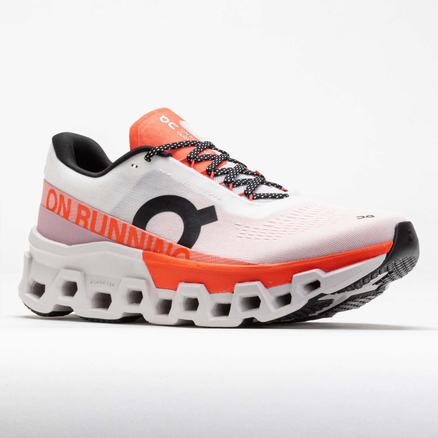 On Running On Cloudmonster 2 Women's White/Flame 5 On Running On Cloudmonster 2 Women's White/Flame - Image 5