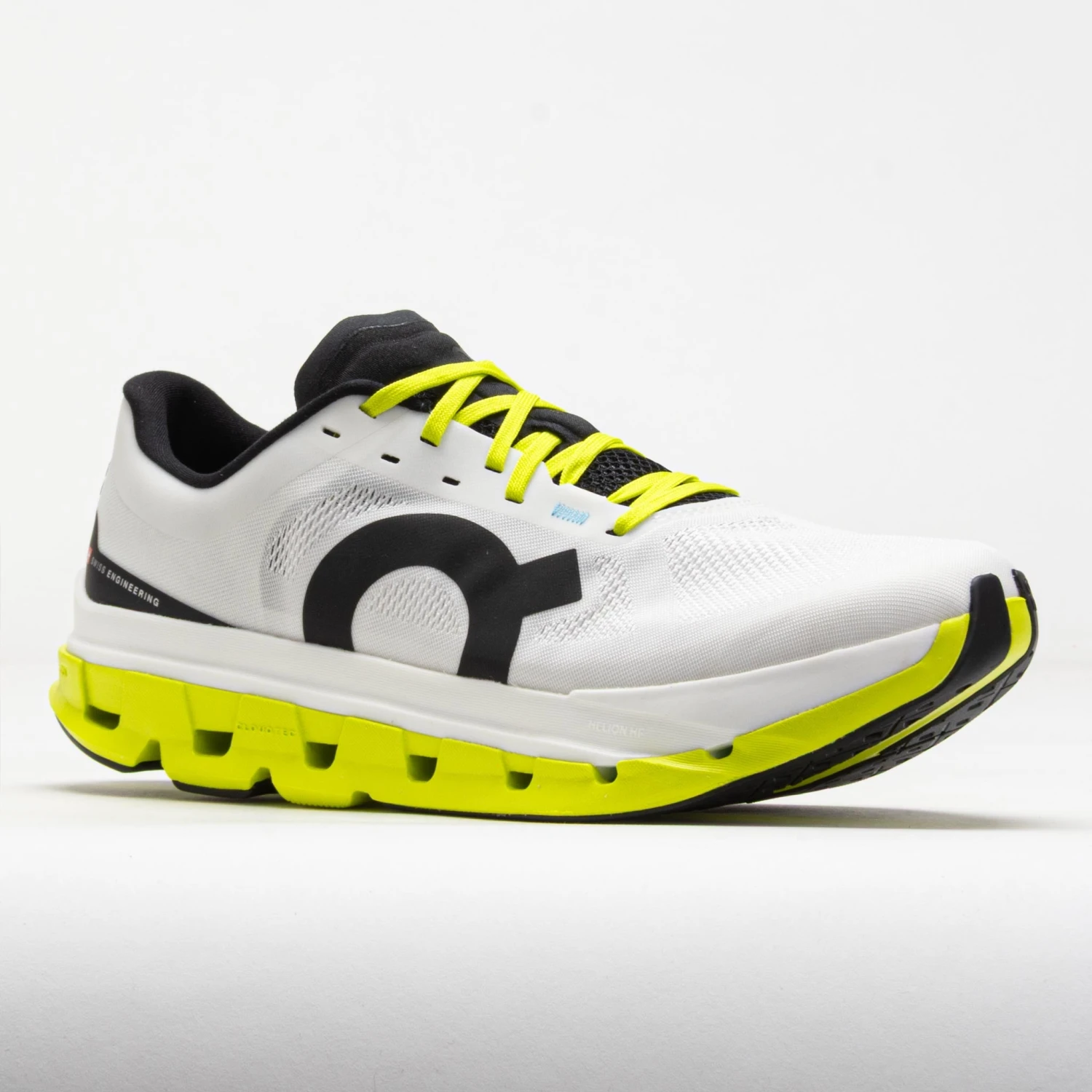 On Running On Cloudflow 5 Men's White/Lime 5 On Running On Cloudflow 5 Men's White/Lime - Image 5