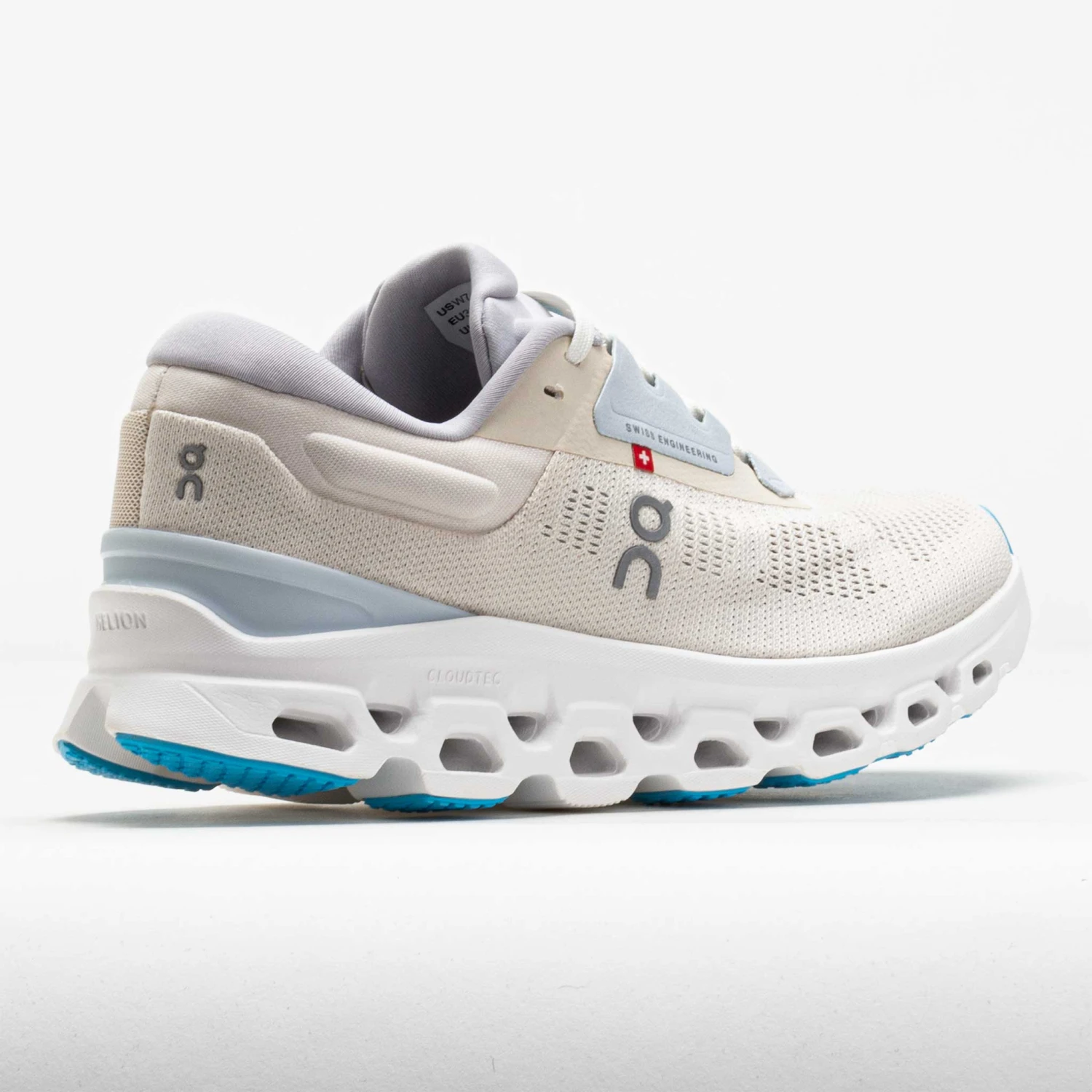 On Running On Cloudstratus 3 Women's Cream/Arctic 6 On Running On Cloudstratus 3 Women's Cream/Arctic - Image 6