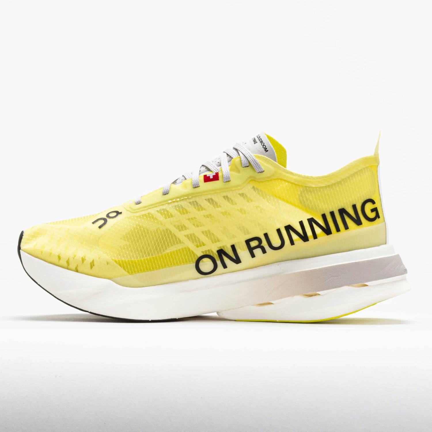 On Running On Cloudboom Strike Men's Limelight/Wolf 2 On Running On Cloudboom Strike Men's Limelight/Wolf - Image 2