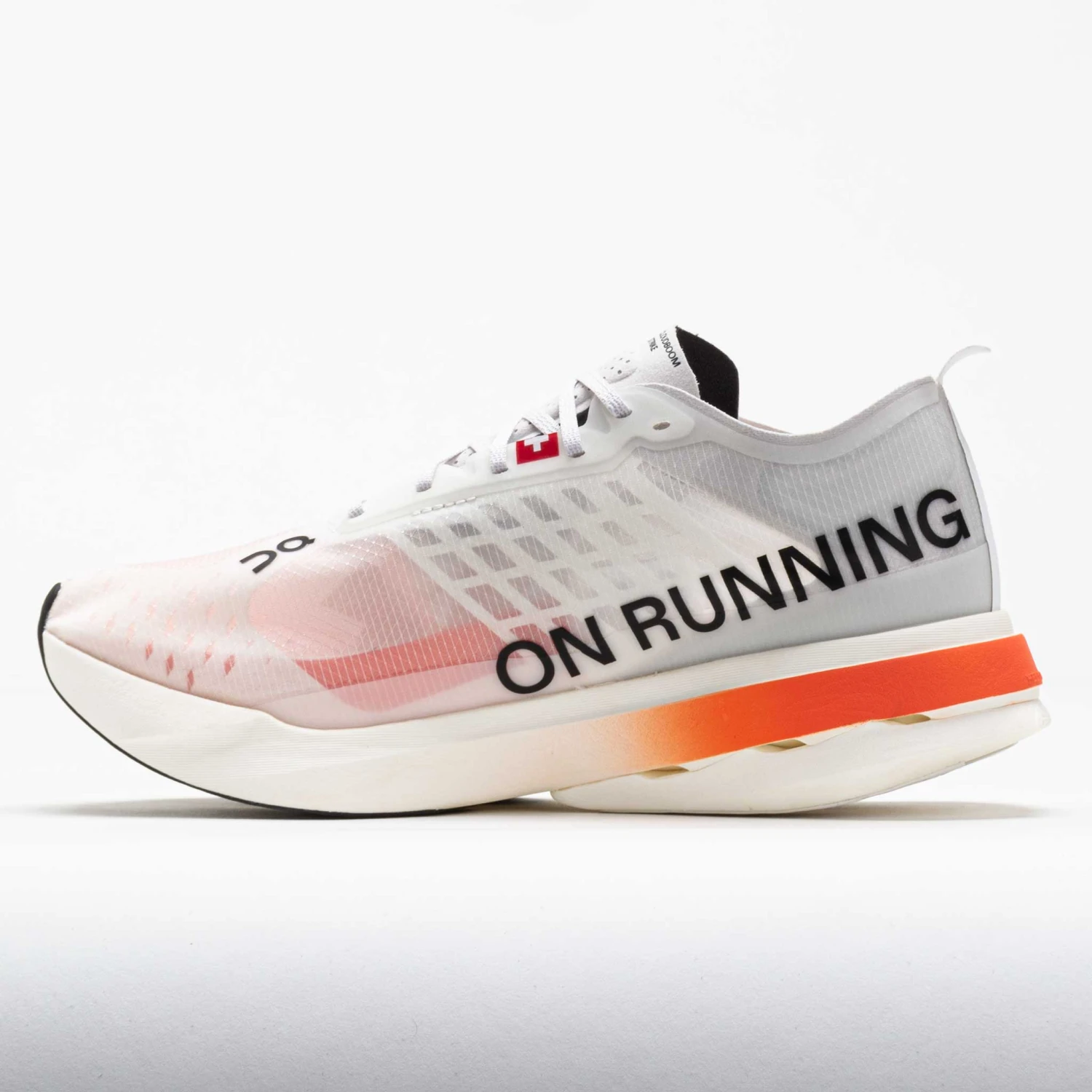 On Running On Cloudboom Strike Men's White/Black 2 On Running On Cloudboom Strike Men's White/Black - Image 2