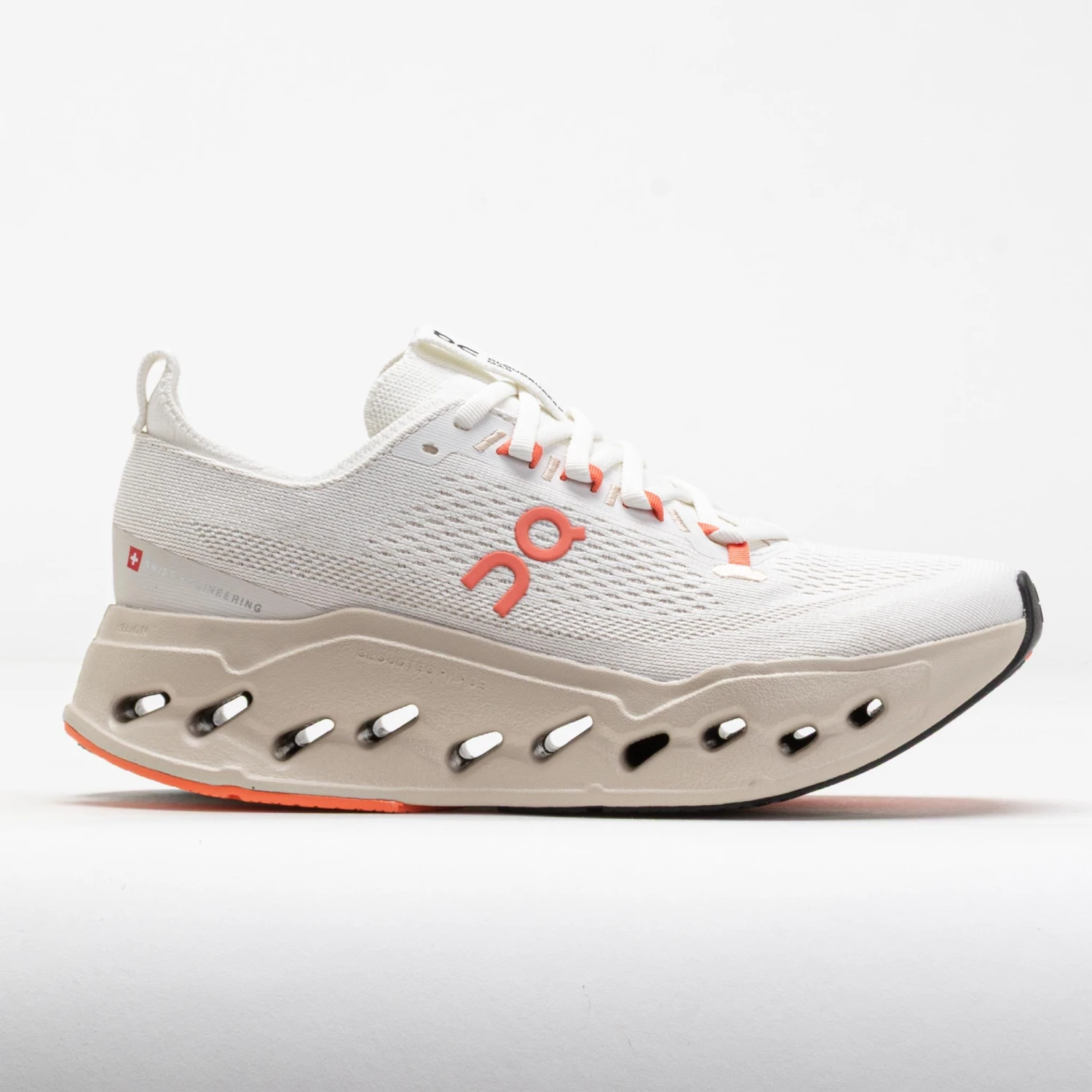 On Running On Cloudsurfer Max Women's Ivory/Salmon 1 On Running On Cloudsurfer Max Women's Ivory/Salmon