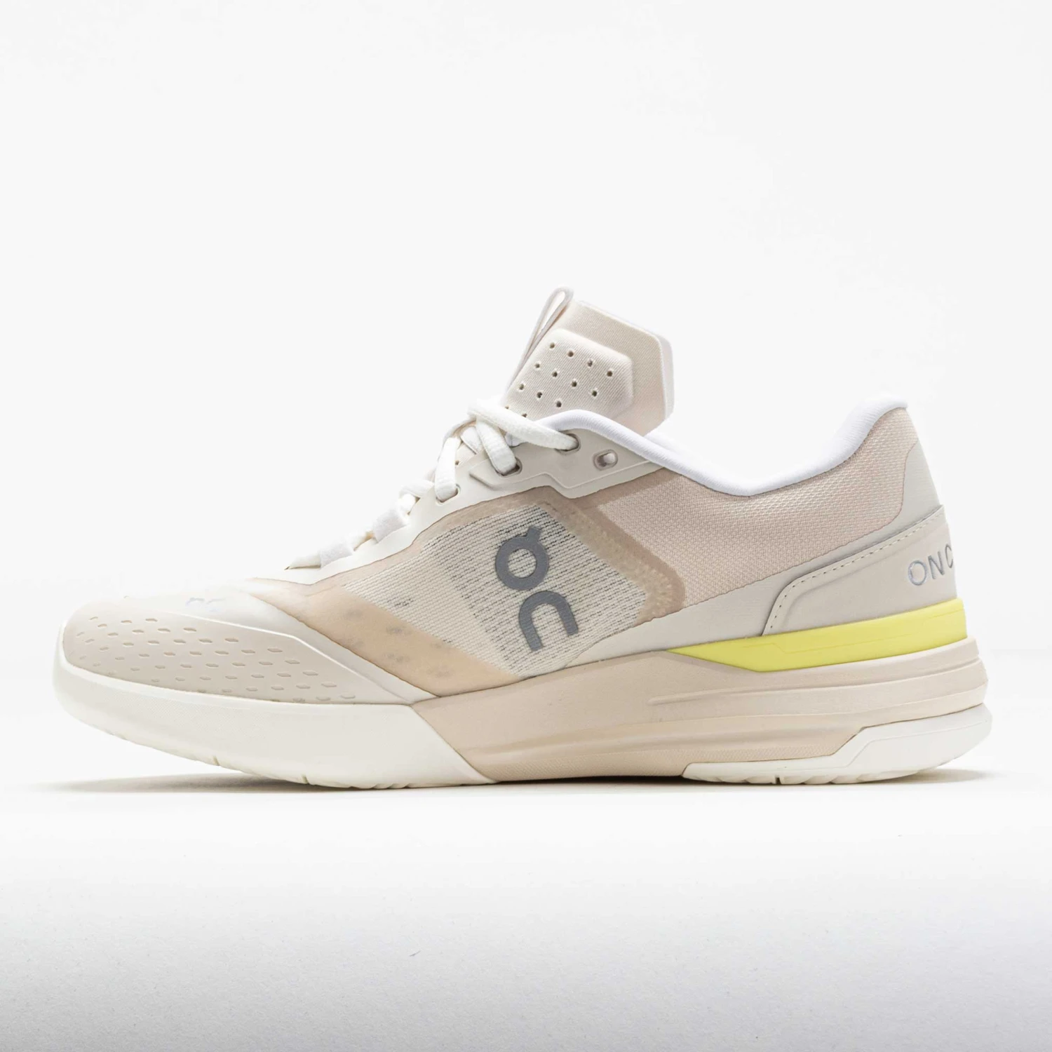 On Running On The Roger Advantage Pro Women's Cream/Limelight 2 On Running On The Roger Advantage Pro Women's Cream/Limelight - Image 2