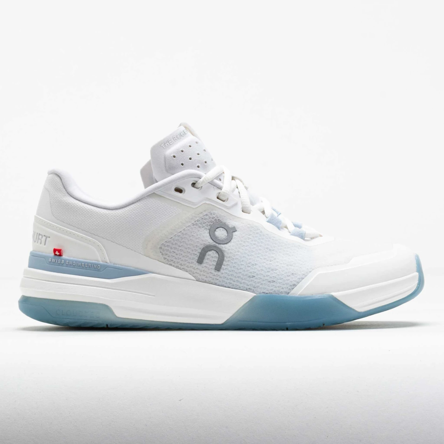 On Running On The Roger Advantage Pro Women's White/Chambray 1 On Running On The Roger Advantage Pro Women's White/Chambray