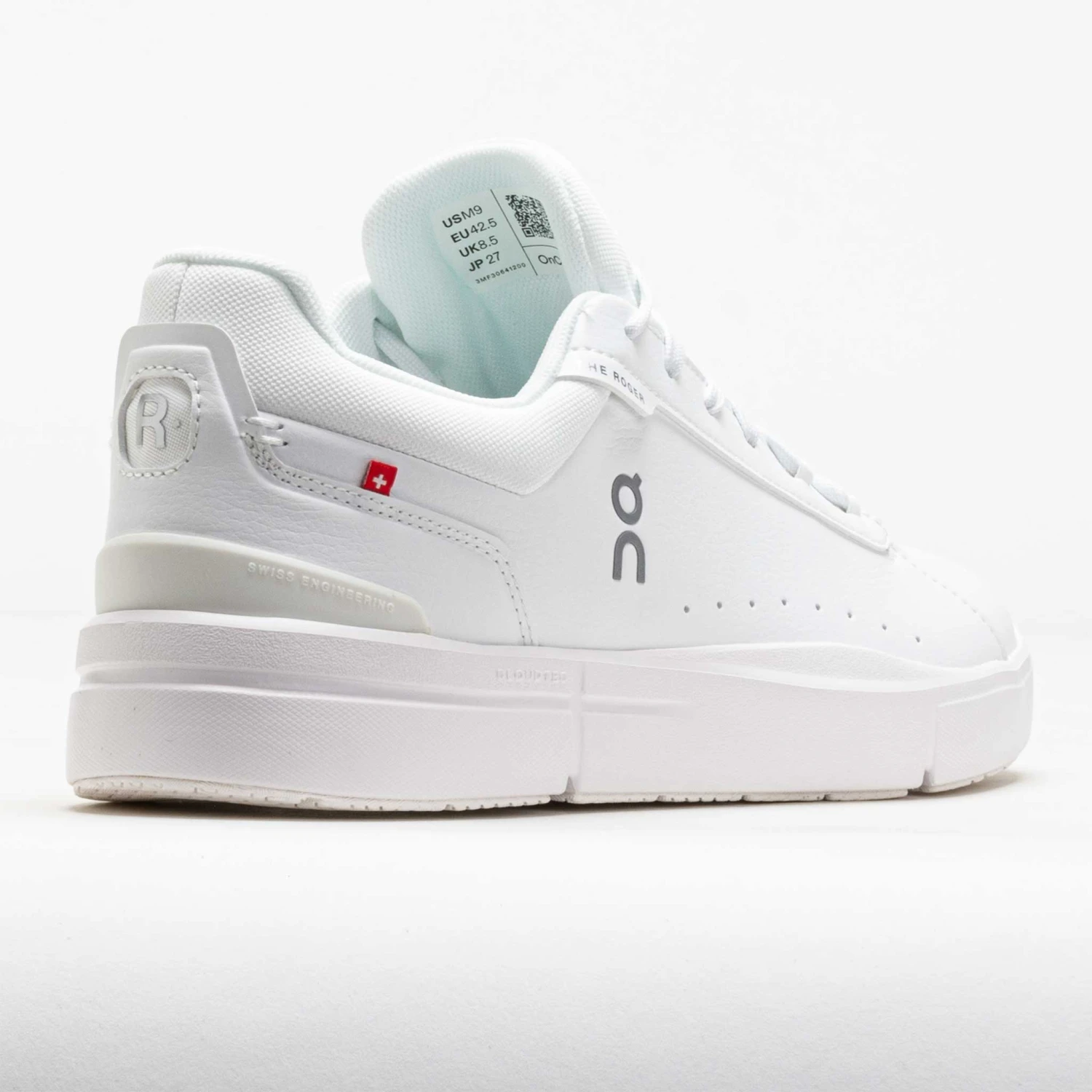 On Running On The Roger Advantage Men's White/White 6 On Running On The Roger Advantage Men's White/White - Image 6