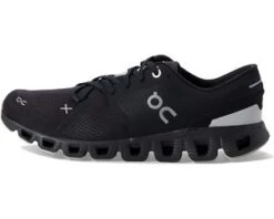 ON RunningOn Womens Cloud X 3 Shoes - Black
