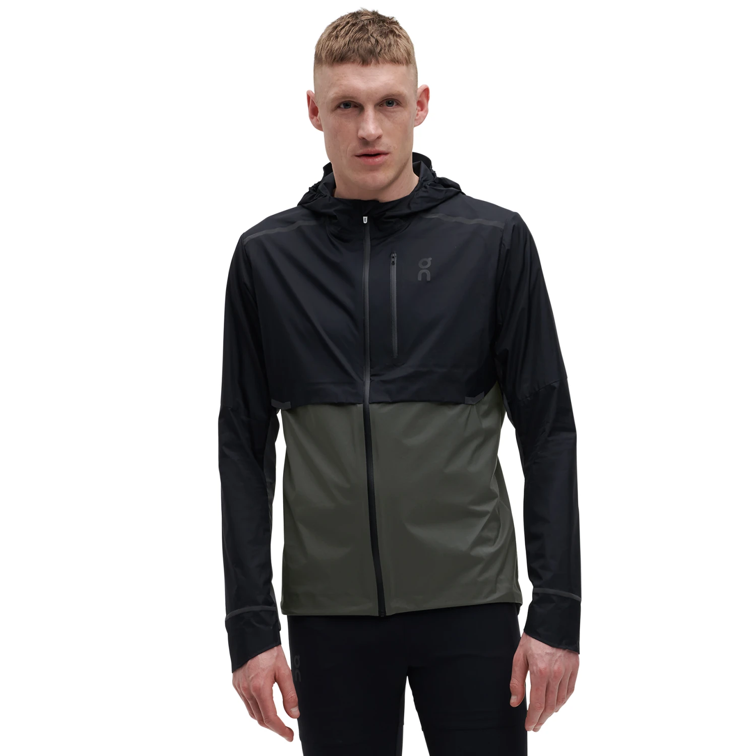 On Running On Weather Jacket - Black & Shadow 1 On Running On Weather Jacket - Black & Shadow