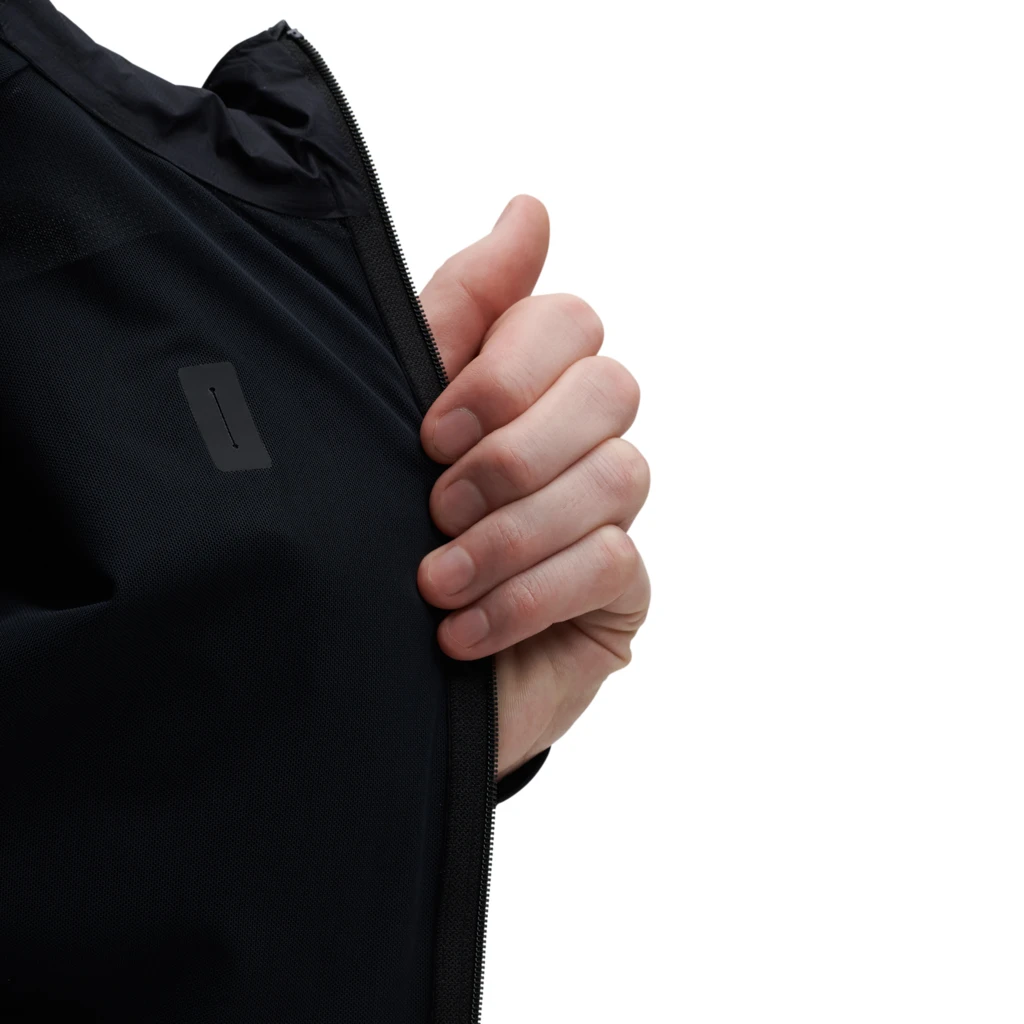 On Running On Weather Jacket - Black & Shadow 6 On Running On Weather Jacket - Black & Shadow - Image 6