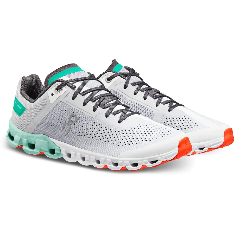 On Running On Cloudflow Women Running Shoe - Glacier & Creek 1 On Running On Cloudflow Women Running Shoe - Glacier & Creek