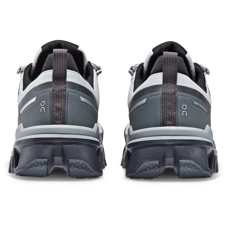 On Running On Cloudwander Waterproof Hiking Shoe - Glacier & Eclipse 6 On Running On Cloudwander Waterproof Hiking Shoe - Glacier & Eclipse - Image 6