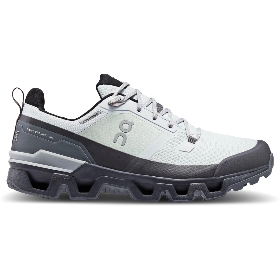 On Running On Cloudwander Waterproof Hiking Shoe - Glacier & Eclipse 2 On Running On Cloudwander Waterproof Hiking Shoe - Glacier & Eclipse - Image 2