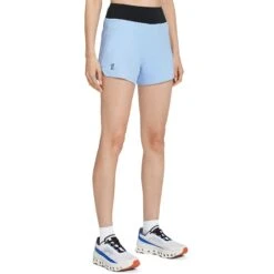 On Running On 5Inch Running Shorts Women - Stratosphere & Black 11 On Running On 5Inch Running Shorts Women - Stratosphere & Black -On Running Shop on 5inch running shorts women stratosphere black 2 1443220