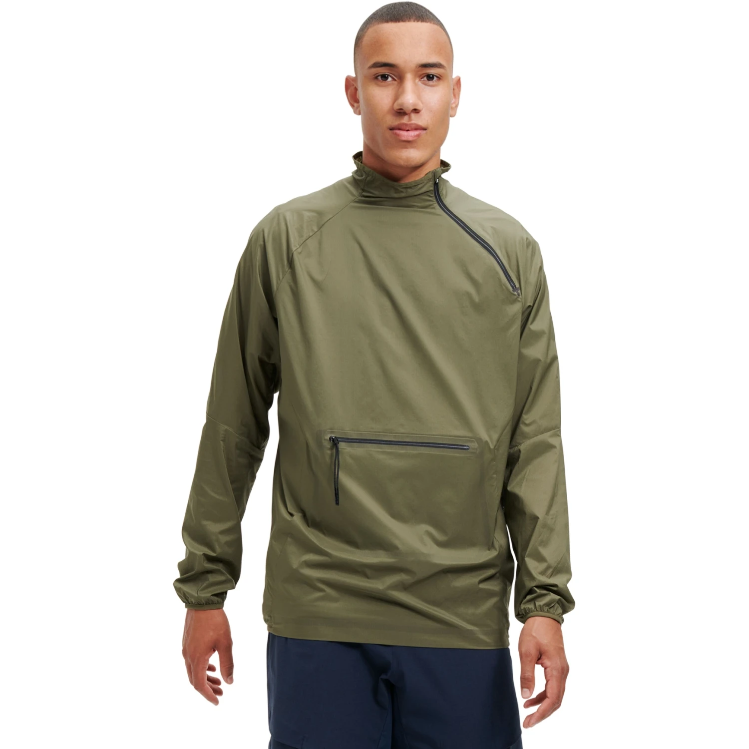 On Running On Active Jacket - Olive 3 On Running On Active Jacket - Olive - Image 3