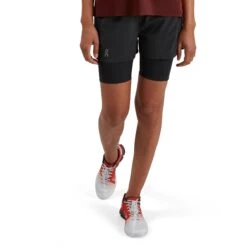 On Running On Active Shorts Women - Black 17 On Running On Active Shorts Women - Black -On Running Shop on active shorts women black 2 1046308
