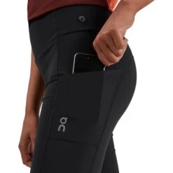 On Running On Active Shorts Women - Mulberry & Black -On Running Shop on active shorts women black 7 1046313 1