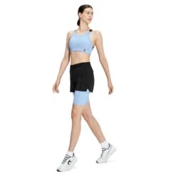 On Running On Active Shorts Women - Black & Stratosphere 13 On Running On Active Shorts Women - Black & Stratosphere -On Running Shop on active shorts women black stratosphere 2 1443254