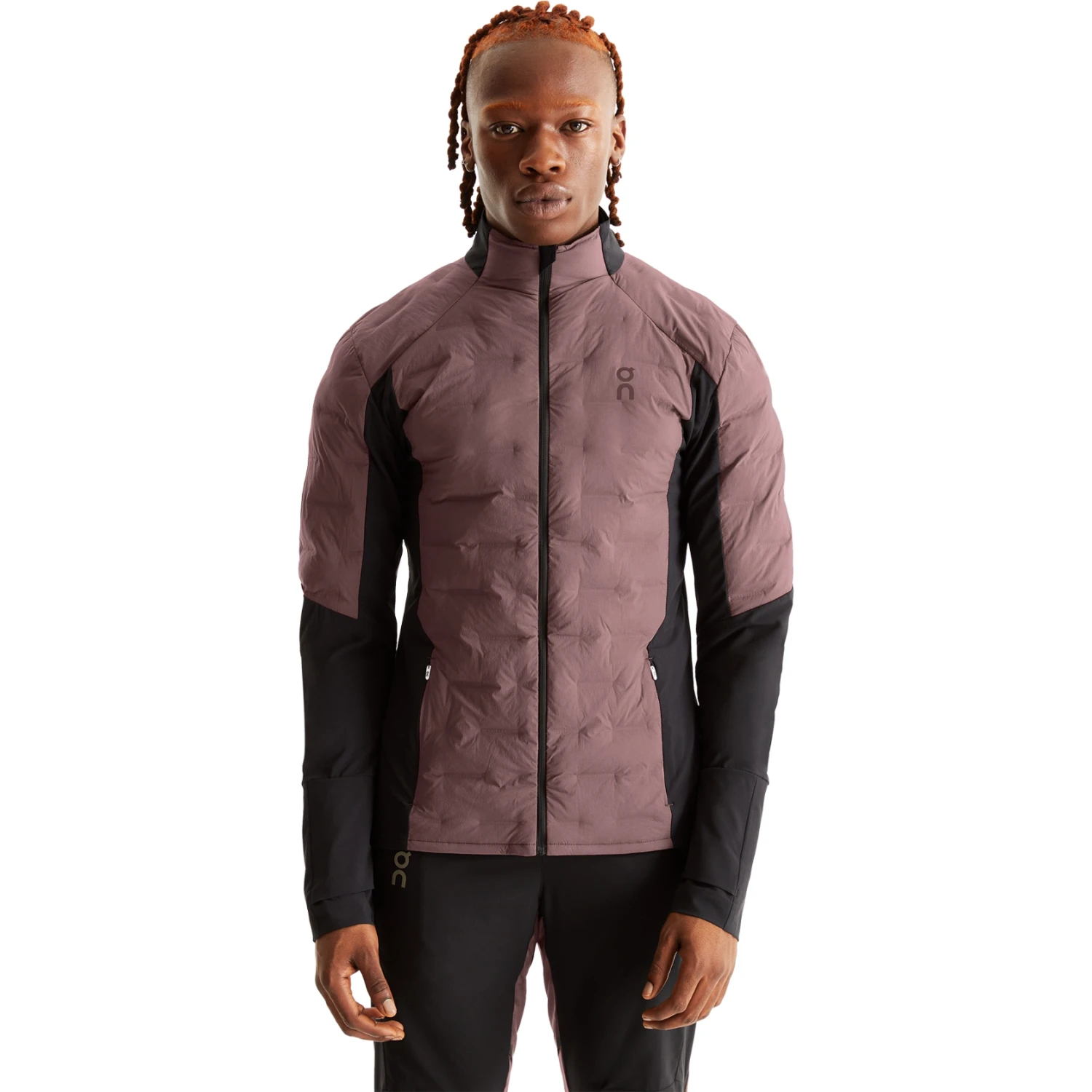 On Running On Climate Jacket Men - Grape & Black 2 On Running On Climate Jacket Men - Grape & Black - Image 2