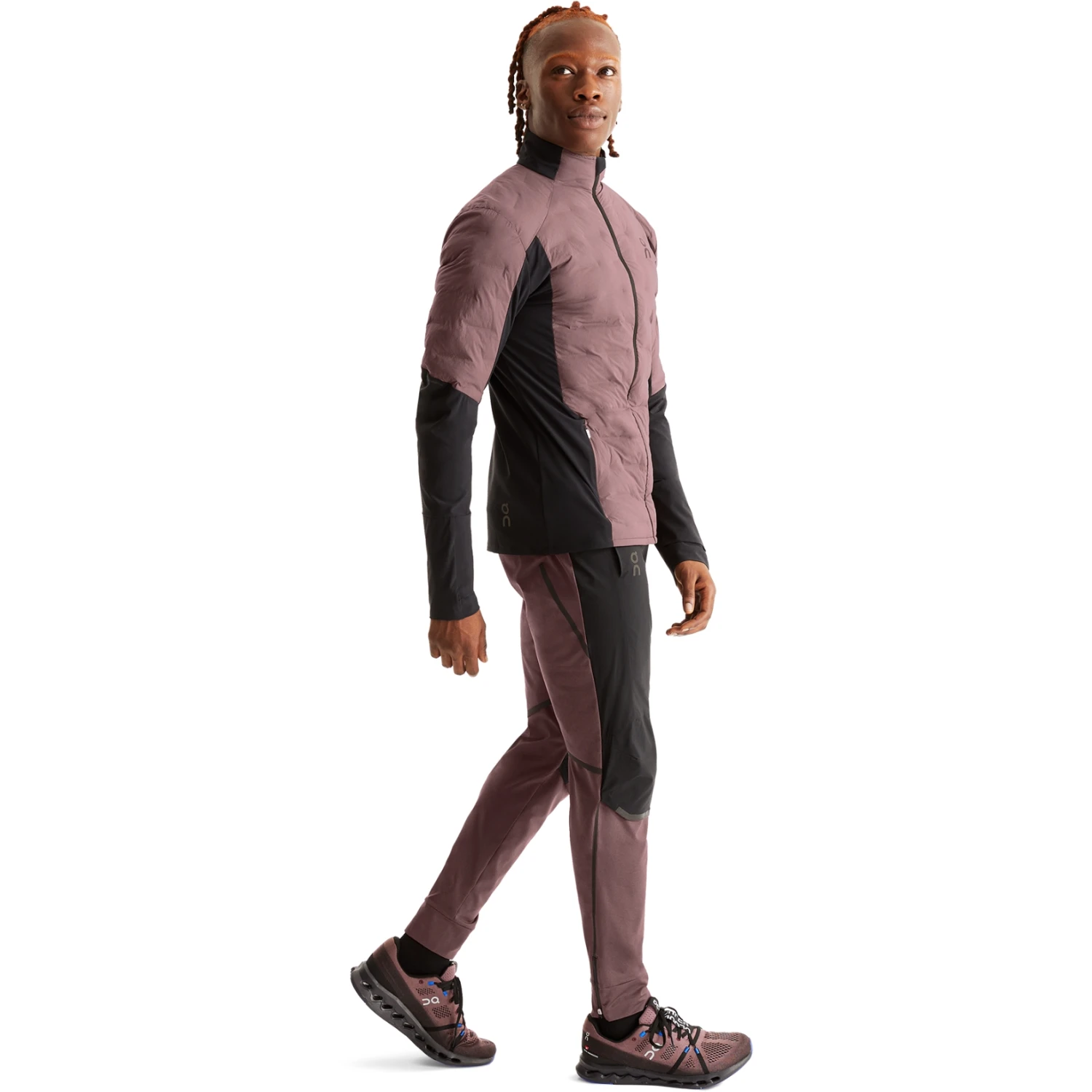 On Running On Climate Jacket Men - Grape & Black 3 On Running On Climate Jacket Men - Grape & Black - Image 3