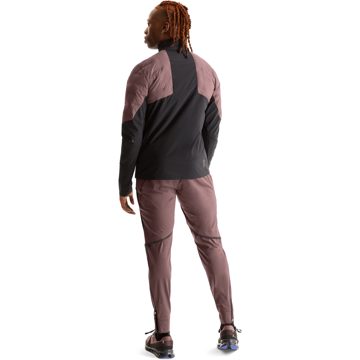 On Running On Climate Jacket Men - Grape & Black 4 On Running On Climate Jacket Men - Grape & Black - Image 4