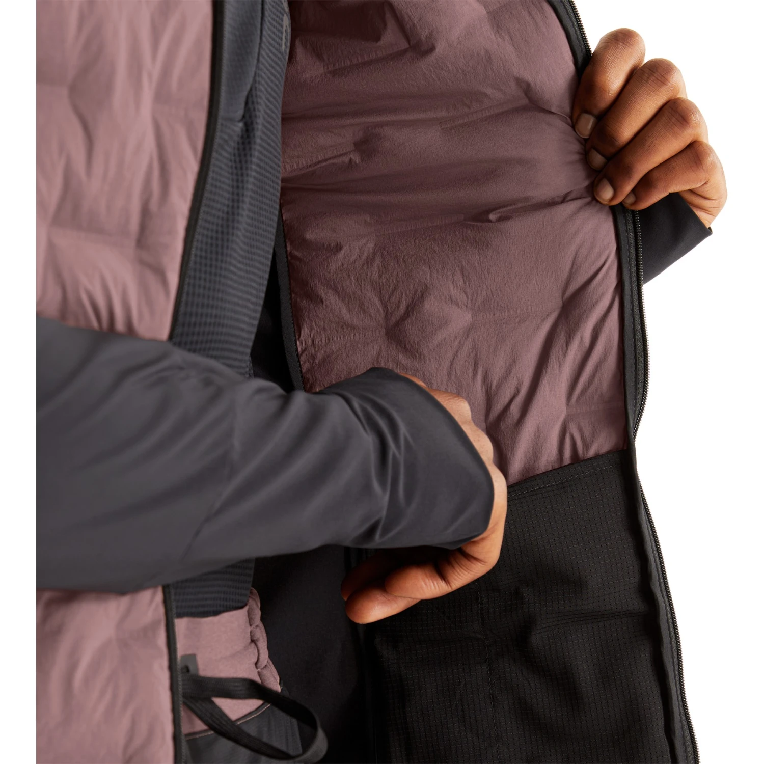 On Running On Climate Jacket Men - Grape & Black 7 On Running On Climate Jacket Men - Grape & Black - Image 7