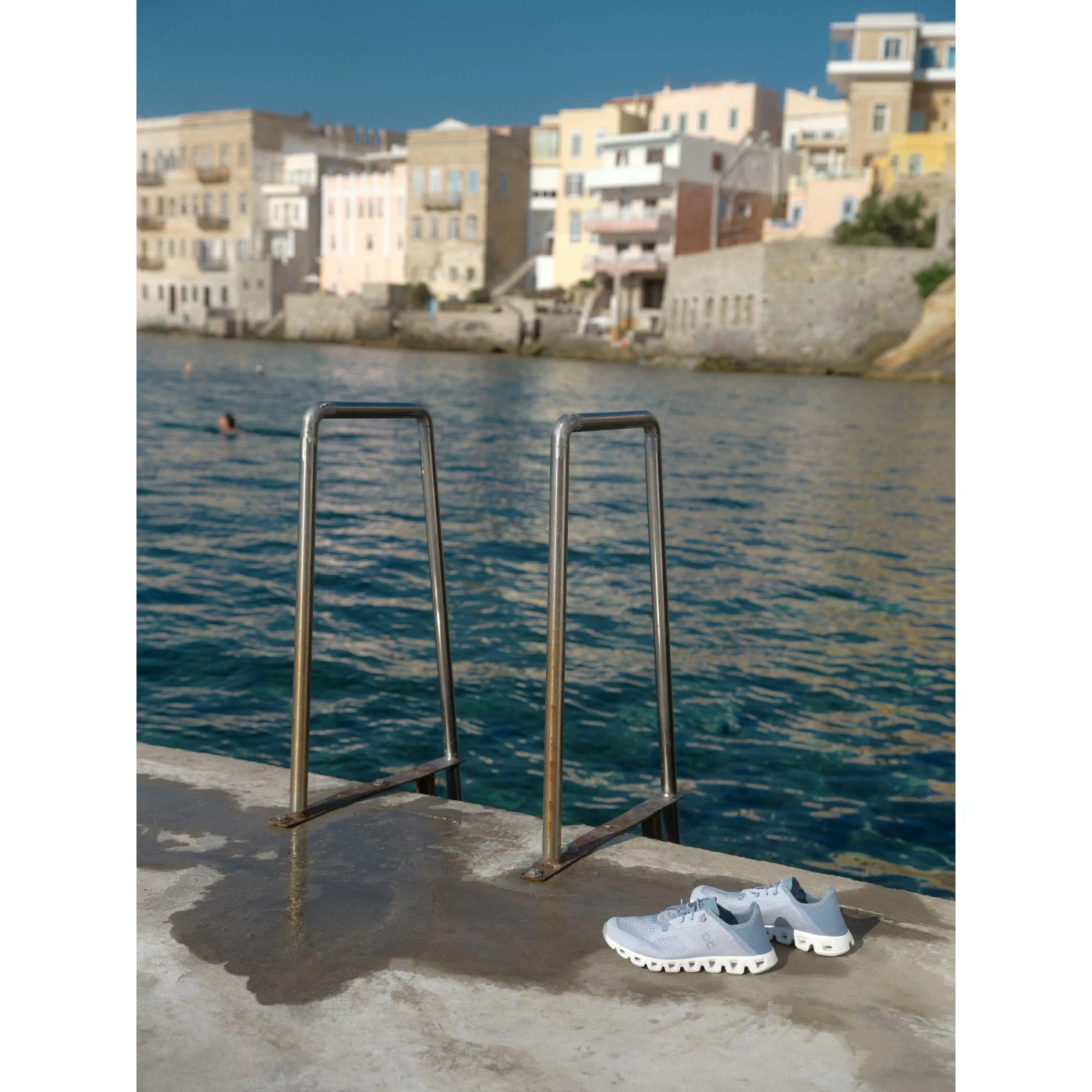 On Running On Cloud 5 Coast Women Shoe - Heather & Chambray 7 On Running On Cloud 5 Coast Women Shoe - Heather & Chambray - Image 7