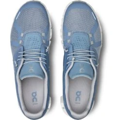 On Running On Cloud 5 Shoes - Chambray & White 8 On Running On Cloud 5 Shoes - Chambray & White -On Running Shop on cloud 5 men shoe chambray white 3 1531353