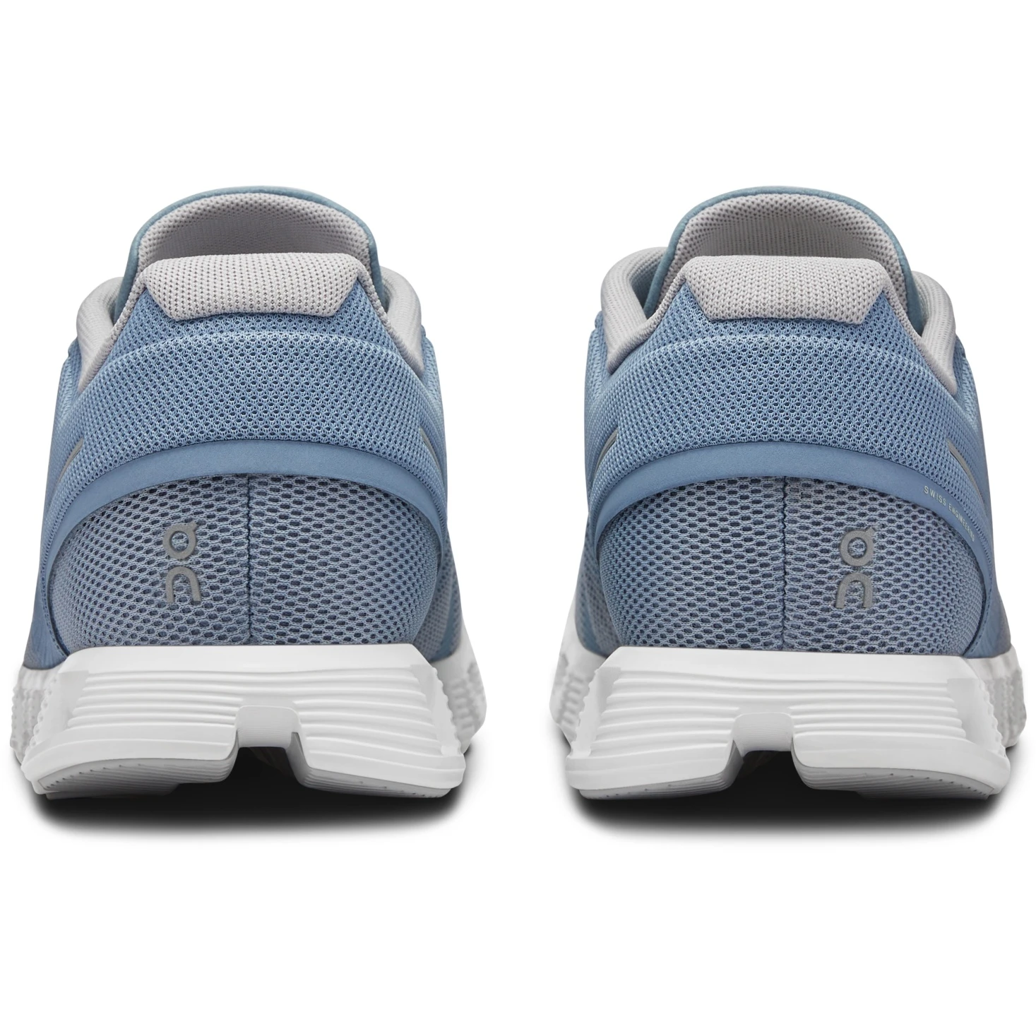 On Running On Cloud 5 Shoes - Chambray & White 6 On Running On Cloud 5 Shoes - Chambray & White - Image 6