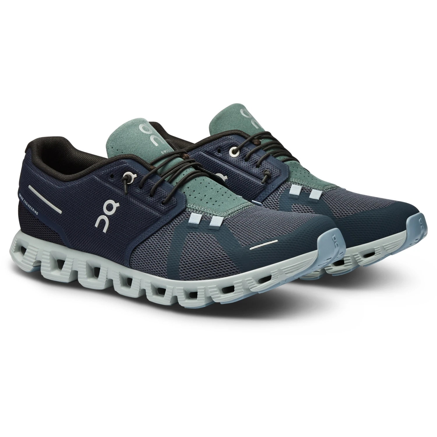 On Running On Cloud 5 Shoes - Midnight & Navy 1 On Running On Cloud 5 Shoes - Midnight & Navy