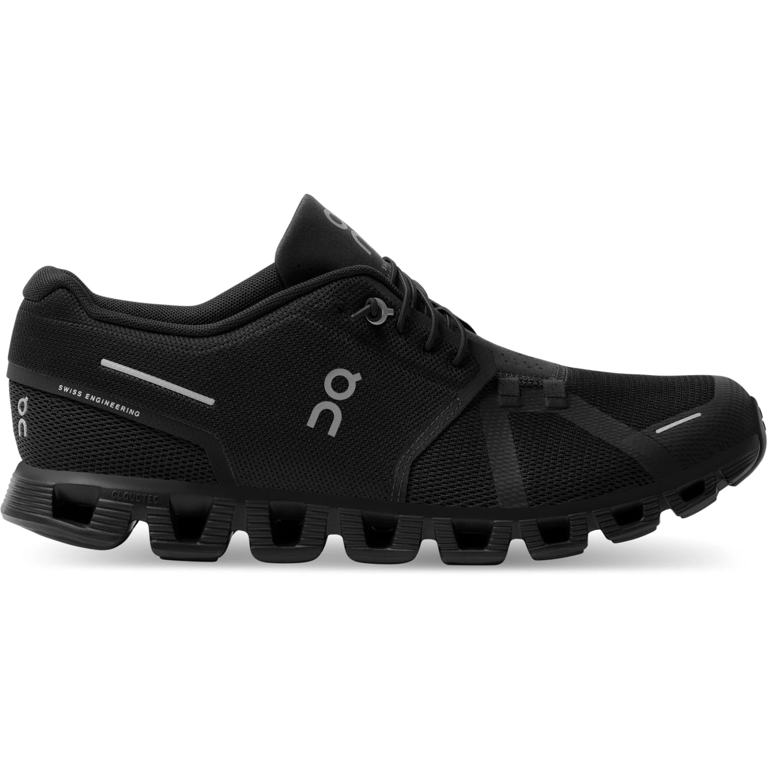 On Running On Cloud 5 Shoes - All Black 1 On Running On Cloud 5 Shoes - All Black