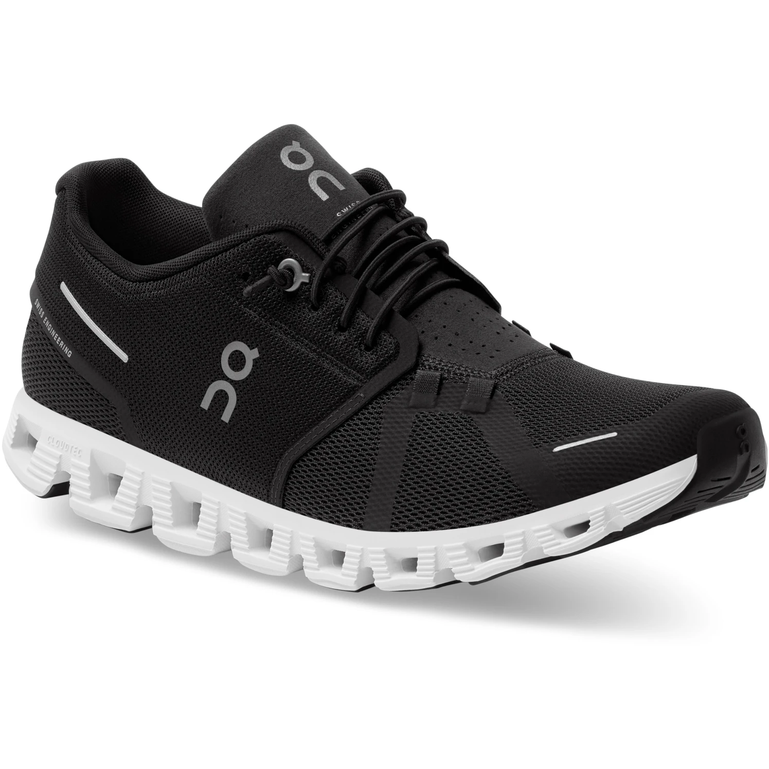 On Running On Cloud 5 Shoes - Black & White 6 On Running On Cloud 5 Shoes - Black & White - Image 6