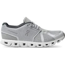 On Running Shop 11 On Running On Cloud 5 Shoes - Glacier & White
