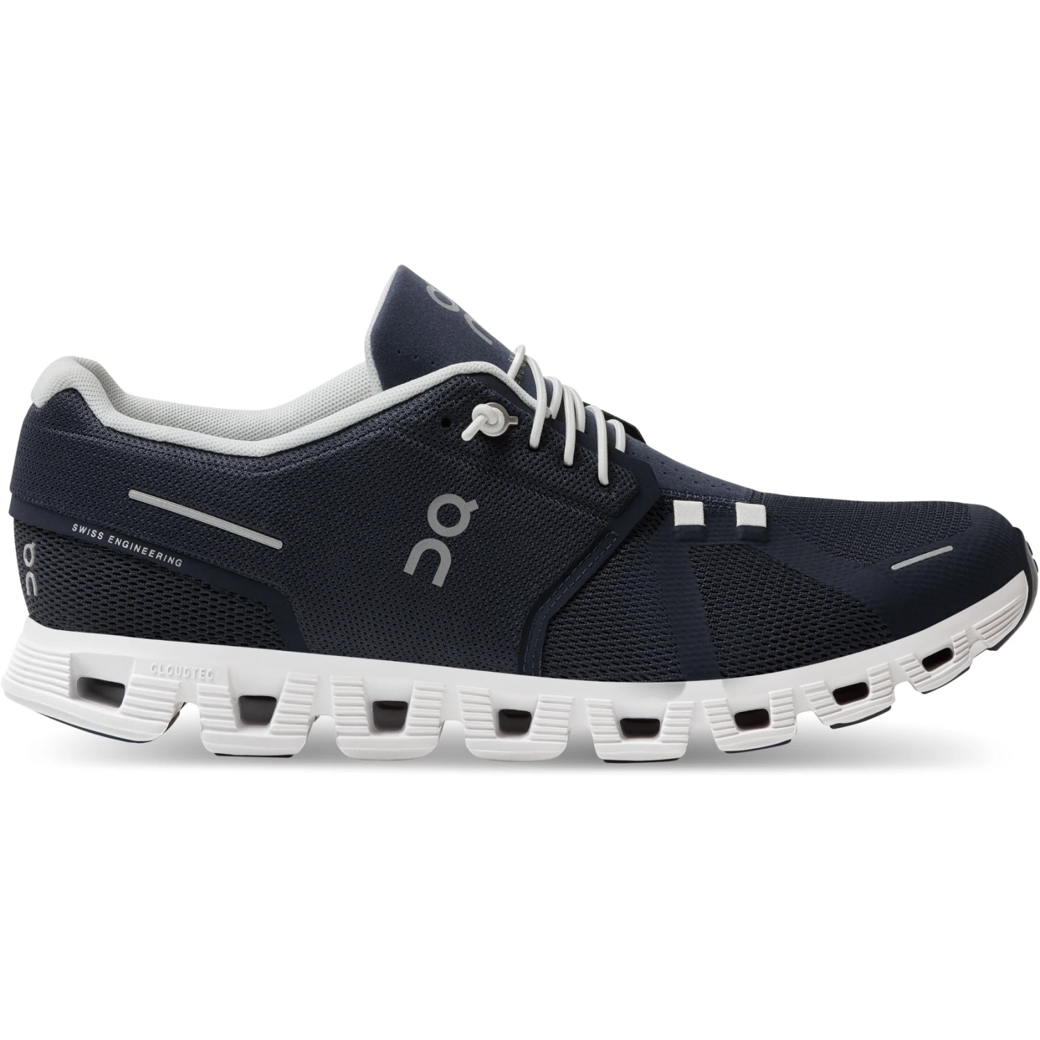 On Running On Cloud 5 Shoes - Midnight & White 1 On Running On Cloud 5 Shoes - Midnight & White