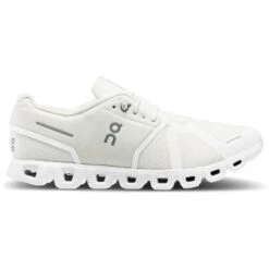 On Running On Cloud 5 Shoes - Undyed-White & White