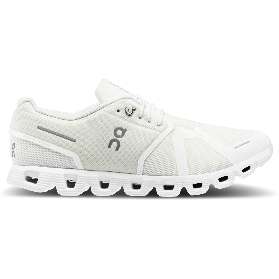 On Running On Cloud 5 Shoes - Undyed-White & White 1 On Running On Cloud 5 Shoes - Undyed-White & White