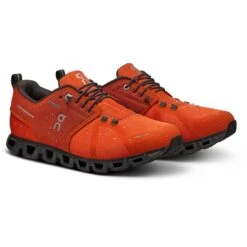 On Running On Cloud 5 Waterproof Men Shoe - Flame & Eclipse