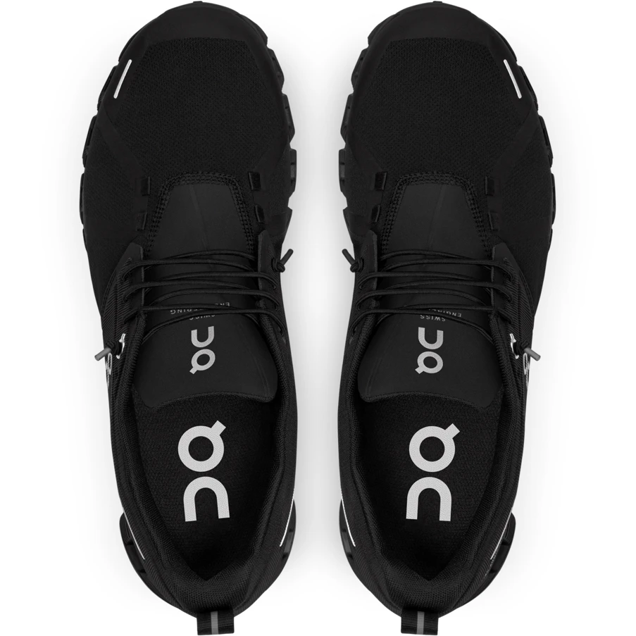 On Running On Cloud 5 Waterproof Men Shoe - All Black 4 On Running On Cloud 5 Waterproof Men Shoe - All Black - Image 4