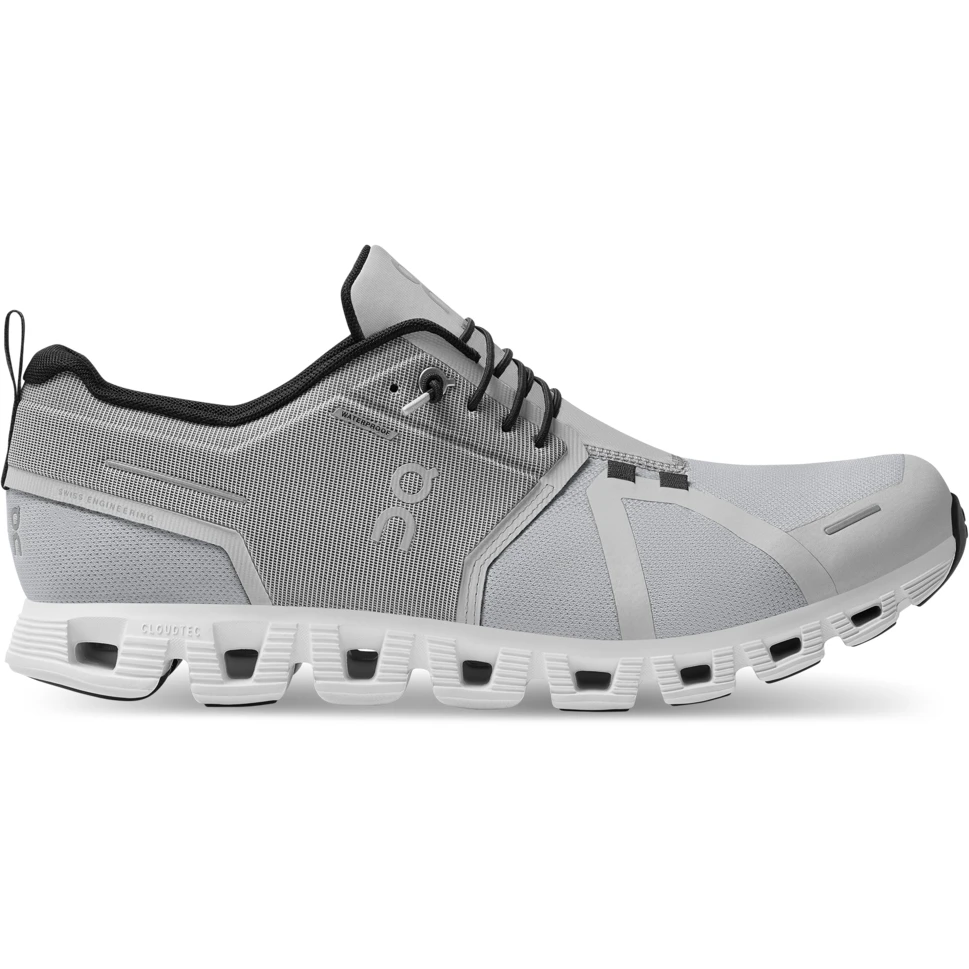 On Running On Cloud 5 Waterproof Men Shoe - Glacier & White 1 On Running On Cloud 5 Waterproof Men Shoe - Glacier & White