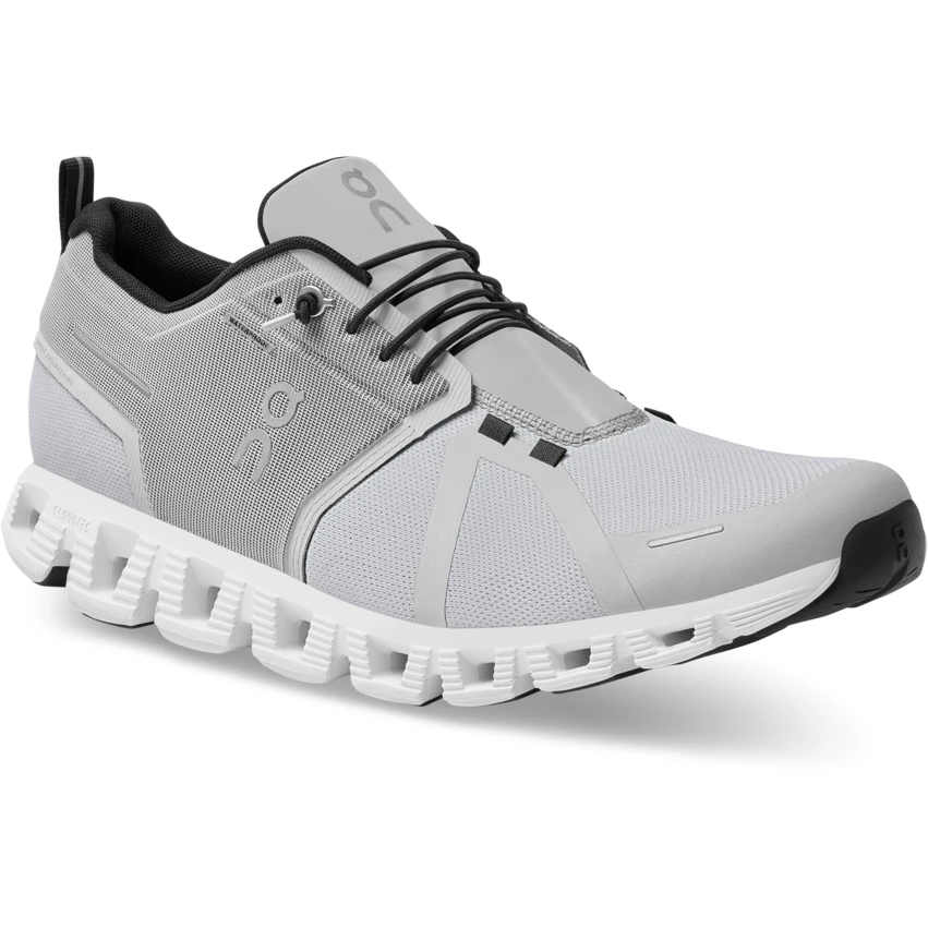 On Running On Cloud 5 Waterproof Men Shoe - Glacier & White 7 On Running On Cloud 5 Waterproof Men Shoe - Glacier & White - Image 7
