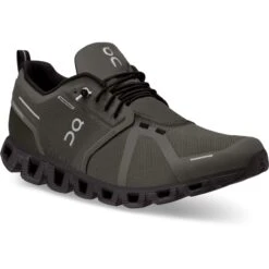 On Running On Cloud 5 Waterproof Men Shoe - Olive & Black -On Running Shop on cloud 5 waterproof running shoe olive black 6 1149079