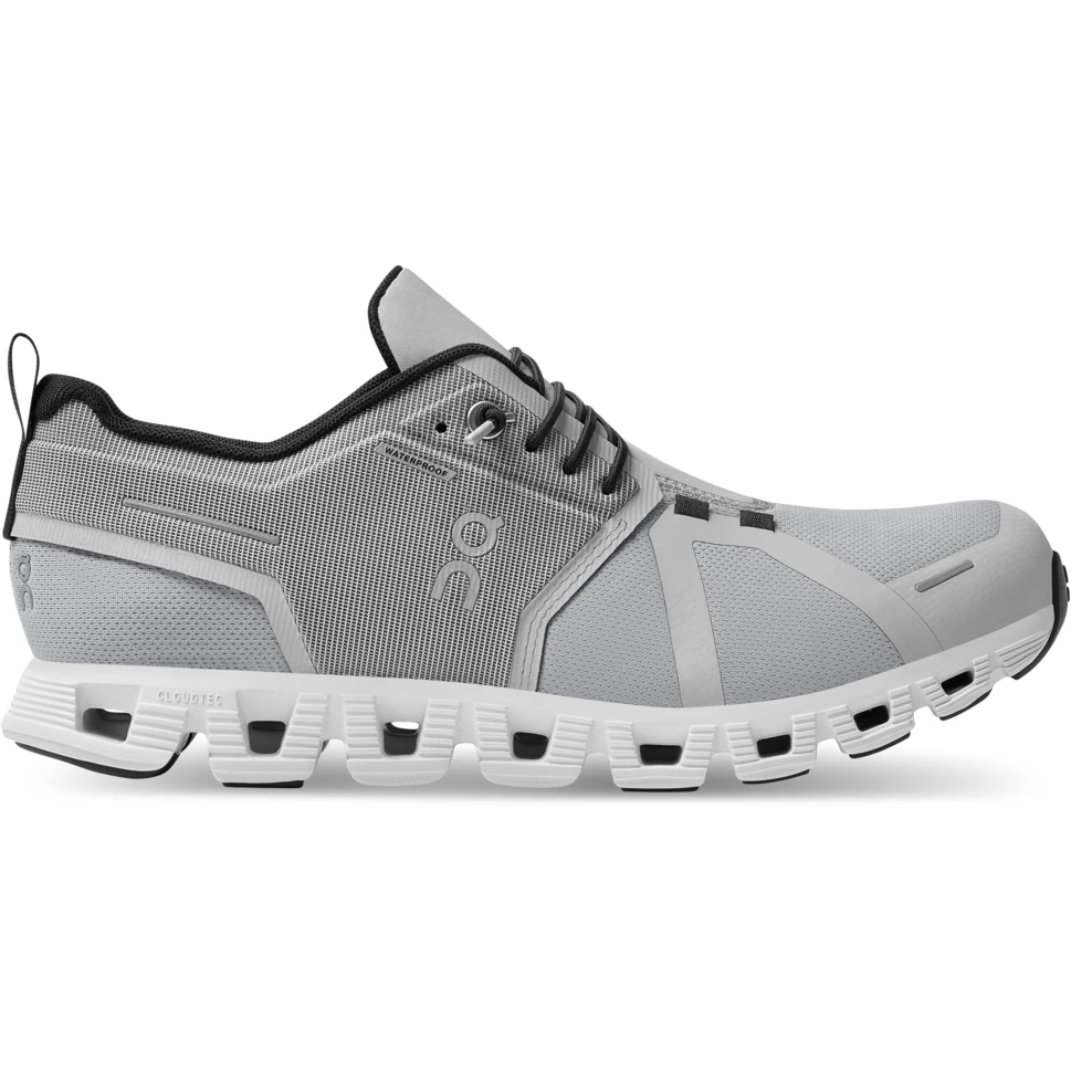 On Running On Cloud 5 Waterproof Women Shoe - Glacier & White 1 On Running On Cloud 5 Waterproof Women Shoe - Glacier & White