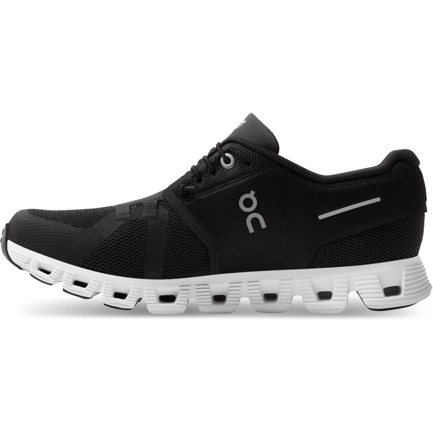 On Running On Cloud 5 Women's Shoes - Black & White 2 On Running On Cloud 5 Women's Shoes - Black & White - Image 2