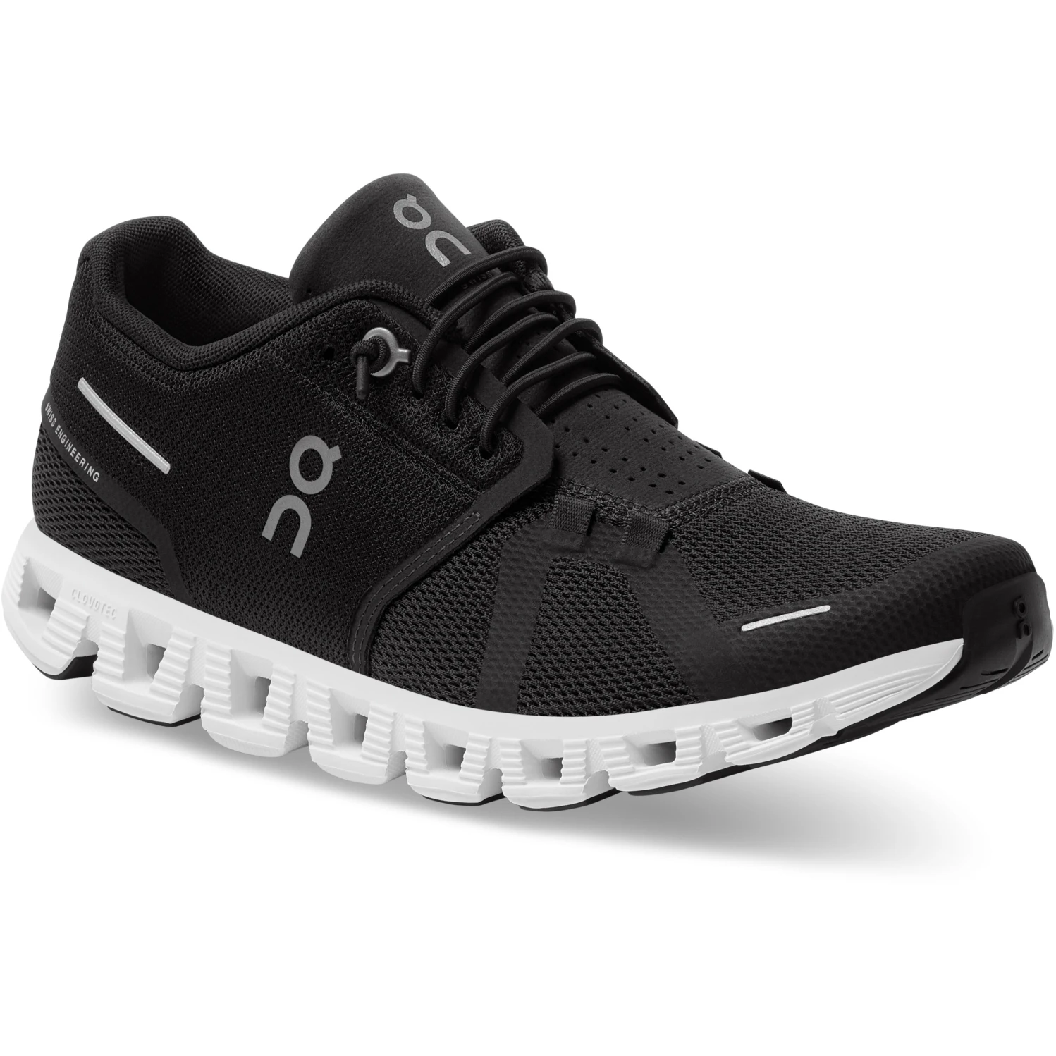 On Running On Cloud 5 Women's Shoes - Black & White 6 On Running On Cloud 5 Women's Shoes - Black & White - Image 6