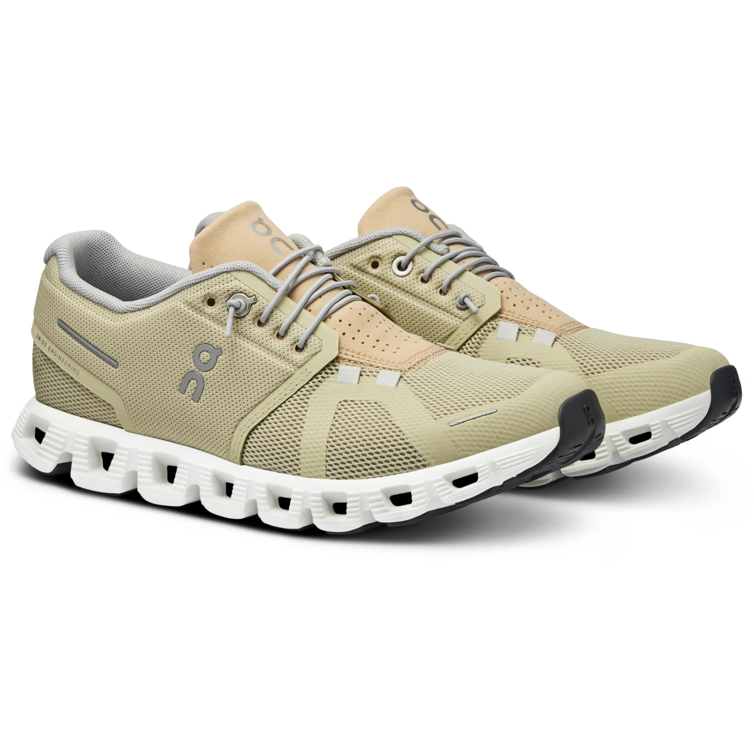On Running On Cloud 5 Women's Shoes - Haze & Sand 1 On Running On Cloud 5 Women's Shoes - Haze & Sand