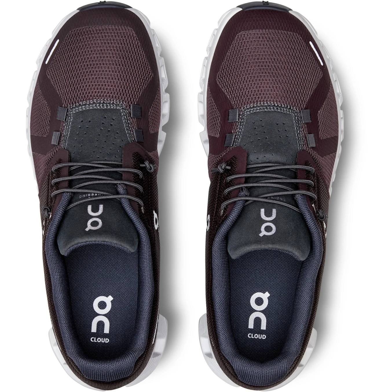 On Running On Cloud 5 Women's Shoes - Mulberry & Eclipse 4 On Running On Cloud 5 Women's Shoes - Mulberry & Eclipse - Image 4