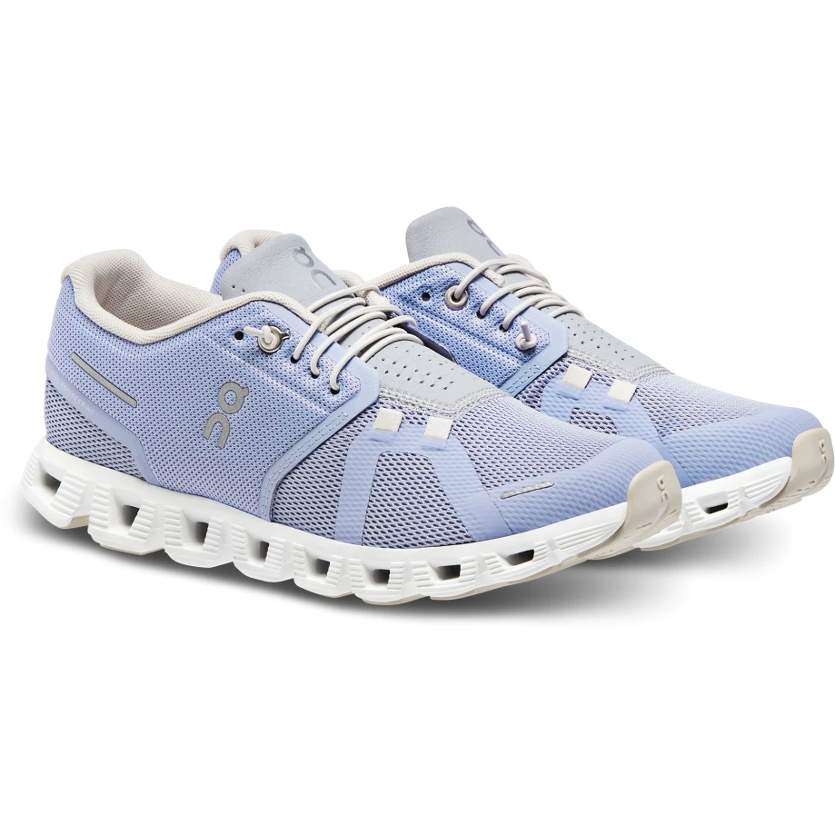 On Running On Cloud 5 Women's Shoes - Nimbus & Alloy 3 On Running On Cloud 5 Women's Shoes - Nimbus & Alloy - Image 3