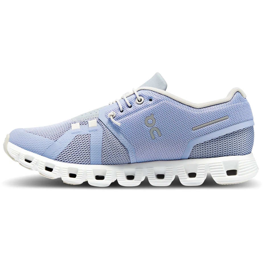 On Running On Cloud 5 Women's Shoes - Nimbus & Alloy 2 On Running On Cloud 5 Women's Shoes - Nimbus & Alloy - Image 2
