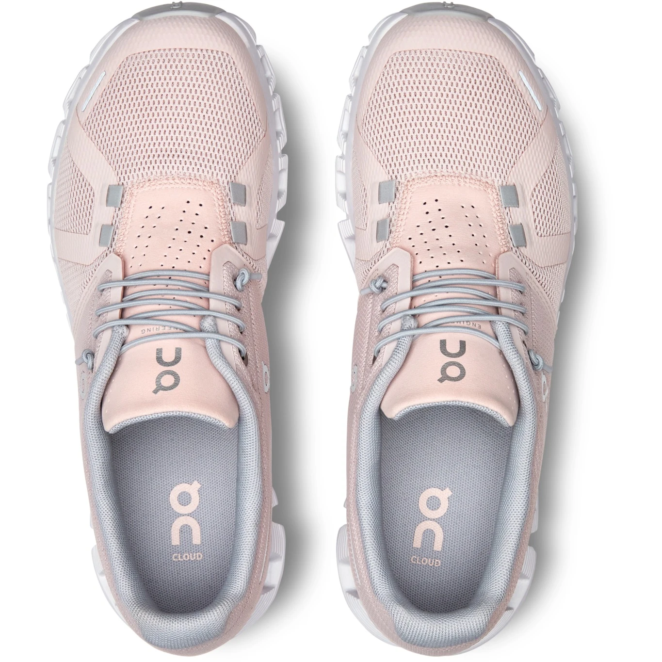 On Running On Cloud 5 Women's Shoes - Shell & White 5 On Running On Cloud 5 Women's Shoes - Shell & White - Image 5