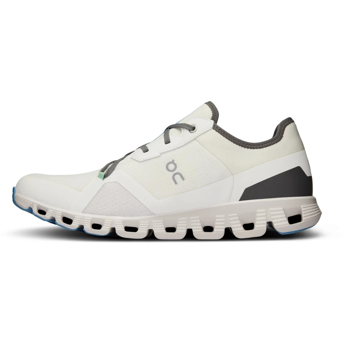 On Running On Cloud X 3 AD Men Shoe - Undyed-White & Niagara 3 On Running On Cloud X 3 AD Men Shoe - Undyed-White & Niagara - Image 3