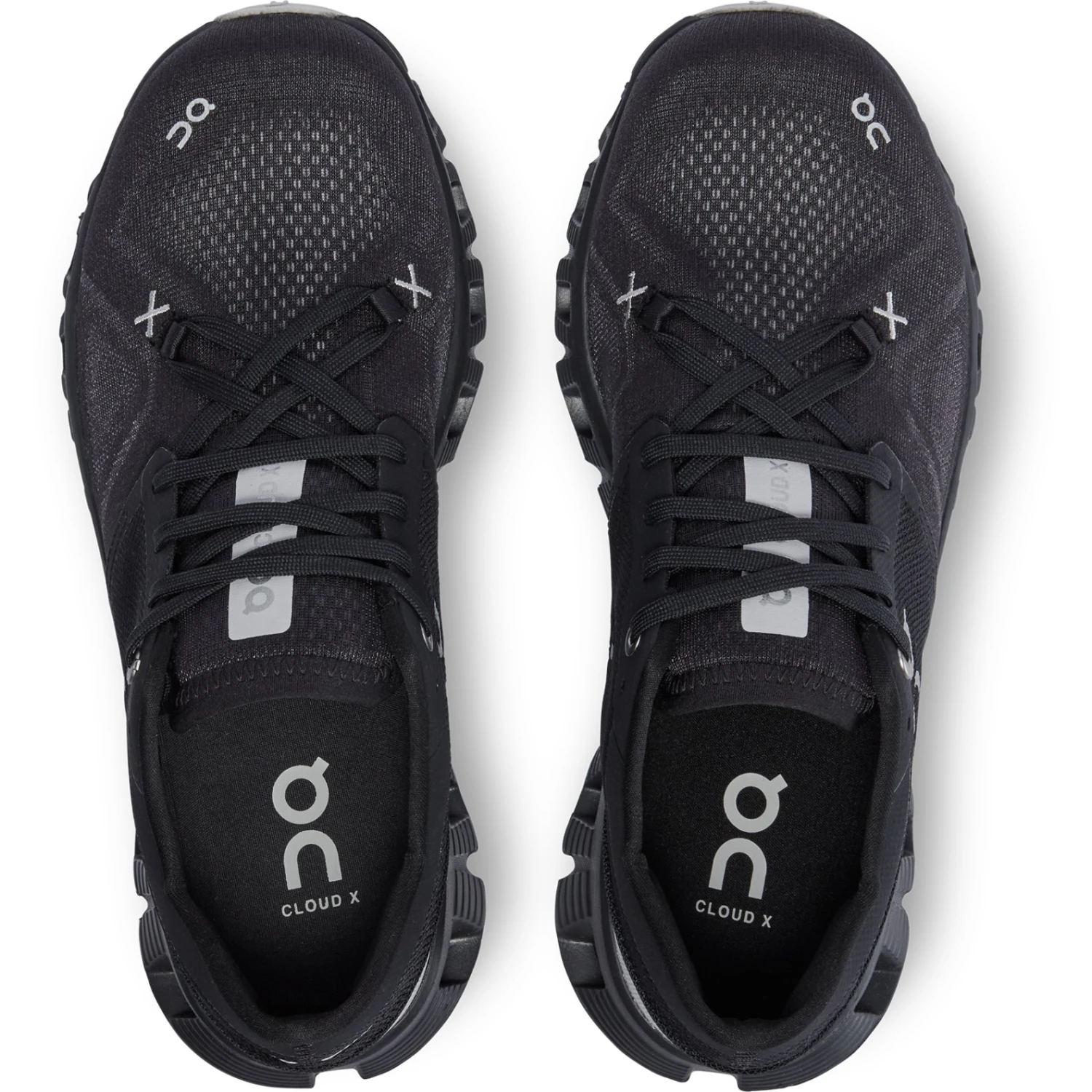 On Running On Cloud X 3 Women Running Shoe - Black 3 On Running On Cloud X 3 Women Running Shoe - Black - Image 3